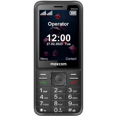 Teléfono móvil Maxcom Classic MM245 4G SIM doble 2.8" 2 MP Teléfono móvil Maxcom Classic MM245 4G SIM doble 2.8" 2 MP