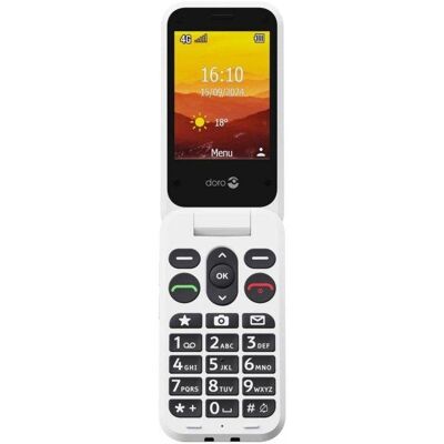 Móvil plegable Doro Leva L21 4G 2.8" Negro Blanco Móvil plegable Doro Leva L21 4G 2.8" Negro Blanco