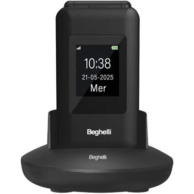 Teléfono móvil Beghelli SLV41 Senior 4G Negro 2.8" SIM única Teléfono móvil Beghelli SLV41 Senior 4G Negro 2.8" SIM única