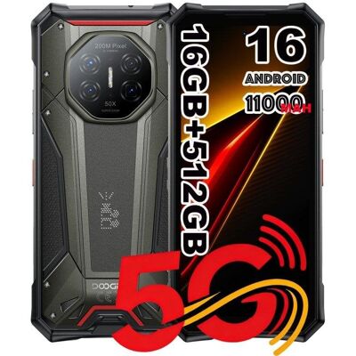 Doogee S300 Pro 5G 16GB 6.78" Negro 512GB Cámara 200 MP Doogee S300 Pro 5G 16GB 6.78" Negro 512GB Cámara 200 MP
