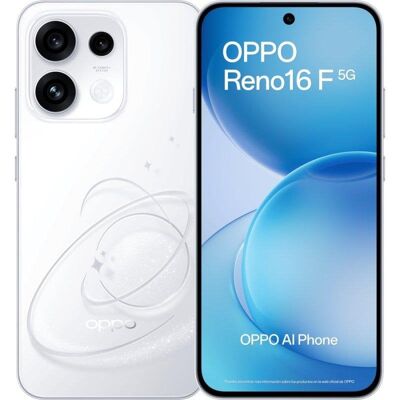 OPPO Reno16 F 5G 8GB 256GB 6,57" Blanco OPPO Reno16 F 5G 8GB 256GB 6,57" Blanco