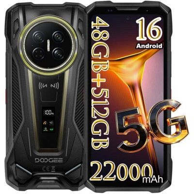Doogee V Max 2 5G 16GB 6.78" 512GB Negro diseño rugerizado Doogee V Max 2 5G 16GB 6.78" 512GB Negro diseño rugerizado