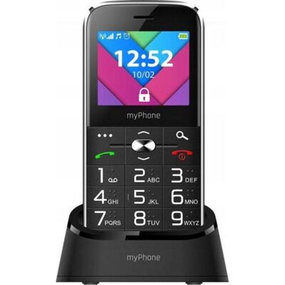 myPhone Halo C 2.2" Dual SIM para senior Negro y plata myPhone Halo C 2.2" Dual SIM para senior Negro y plata