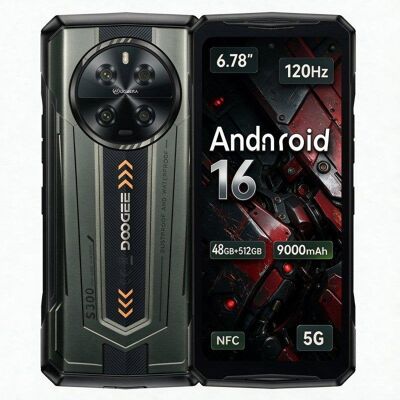 Doogee S300 5G 12GB 512GB 6.78" Amarillo Doogee S300 5G 12GB 512GB 6.78" Amarillo