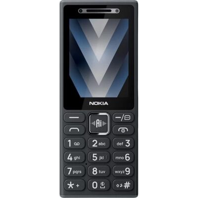 Nokia 200 4G 2,4" con cámara frontal y doble SIM negro Nokia 200 4G 2,4" con cámara frontal y doble SIM negro