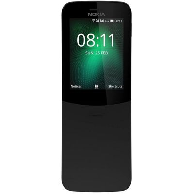 Nokia 8110 Dual Sim Negro Libre Nokia 8110 Dual Sim Negro Libre