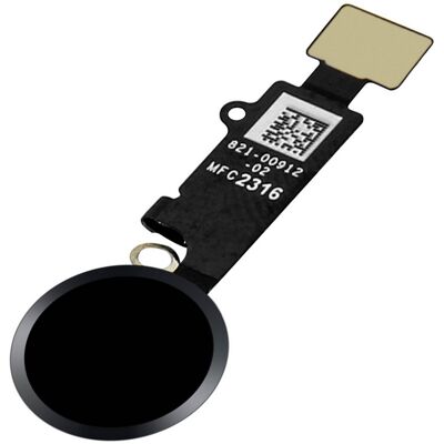 Avizar Repuesto Botón Home Negro con Banda de Conexión para iPhone 7 Avizar Repuesto Botón Home Negro con Banda de Conexión para iPhone 7