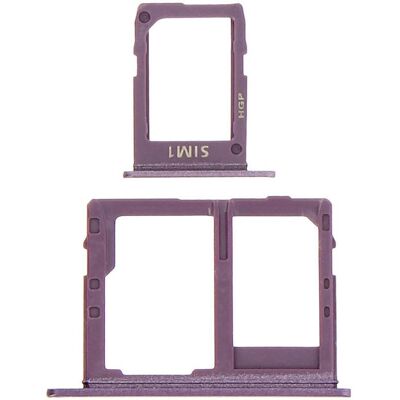 Avizar Repuesto Bandejas Tarjetas Nano SIM Violetas para Samsung Galaxy J6 Avizar Repuesto Bandejas Tarjetas Nano SIM Violetas para Samsung Galaxy J6