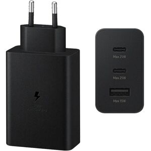 Klack Cargador de 2 Puertos USB-C + 1 Puerto USB-A 65W Negro Klack Cargador de 2 Puertos USB-C + 1 Puerto USB-A 65W Negro