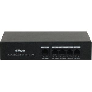 dahua-technology Switch de red Dahua DH-PFS3005-4ET-36 5 puertos Fast Ethernet PoE protección rayos dahua-technology Switch de red Dahua DH-PFS3005-4ET-36 5 puertos Fast Ethernet PoE protección rayos