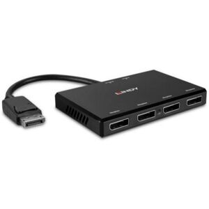 Hub Lindy 4 puertos DisplayPort 1.2 4K 3840x2160 modelo 38431 USB Hub Lindy 4 puertos DisplayPort 1.2 4K 3840x2160 modelo 38431 USB