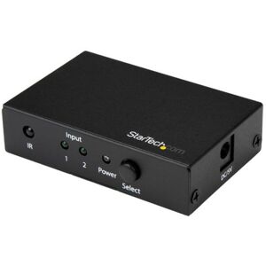 Startech Switch Conmutador HDMI de 2 Puertos 4K 60Hz Startech Switch Conmutador HDMI de 2 Puertos 4K 60Hz