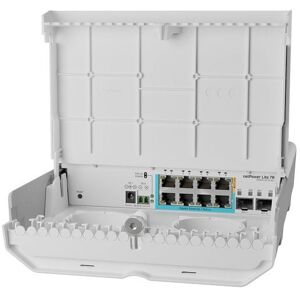 MikroTik netPower Lite 7R Switch 8 Puertos Gigabit PoE + 2 SFP+ MikroTik netPower Lite 7R Switch 8 Puertos Gigabit PoE + 2 SFP+