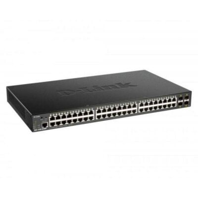 Switch D-Link DGS-1250-52XMP/E 48 Puertos Gigabit PoE+ 4 SFP+ Gestión L2 Redundancia Rack Switch D-Link DGS-1250-52XMP/E 48 Puertos Gigabit PoE+ 4 SFP+ Gestión L2 Redundancia Rack