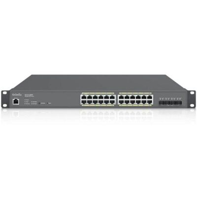 Switch EnGenius ECS1528FP 24 Puertos Gigabit Managed PoE+ 410W Rack 1U L2 Full Duplex Switch EnGenius ECS1528FP 24 Puertos Gigabit Managed PoE+ 410W Rack 1U L2 Full Duplex