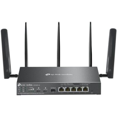 Router TP-Link ER706WP-4G 4G Dual SIM WiFi AC 300 Mbit/s 5xLAN PoE MU-MIMO Antenas Externas Router TP-Link ER706WP-4G 4G Dual SIM WiFi AC 300 Mbit/s 5xLAN PoE MU-MIMO Antenas Externas