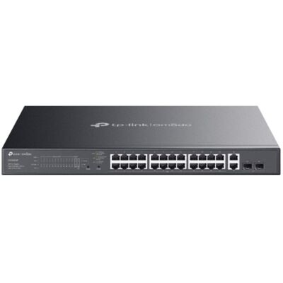 Switch Omada by TP-Link ES228GMP Gestionado 26 Puertos Gigabit PoE+ Rack Switch Omada by TP-Link ES228GMP Gestionado 26 Puertos Gigabit PoE+ Rack