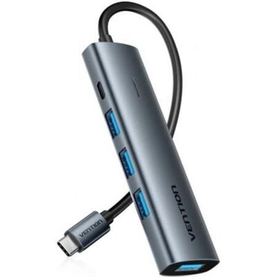 Hub Vention 5 puertos 5 Gbps modelo TGZHB USB-C PD diseño compacto Hub Vention 5 puertos 5 Gbps modelo TGZHB USB-C PD diseño compacto