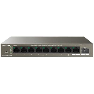 Conmutador IP-Com G2210P-8-102W Gestionado Gigabit Ethernet PoE Conmutador IP-Com G2210P-8-102W Gestionado Gigabit Ethernet PoE