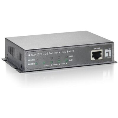 level-one Switch Gigabit Ethernet PoE LevelOne de 8 puertos 61.6W 802.3af level-one Switch Gigabit Ethernet PoE LevelOne de 8 puertos 61.6W 802.3af