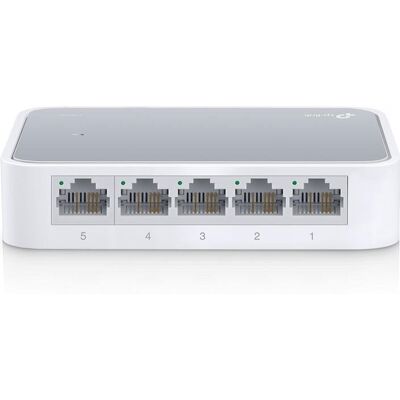Conmutador TP-Link TL-SF1005D No Administrado Fast Ethernet 5 Puertos Conmutador TP-Link TL-SF1005D No Administrado Fast Ethernet 5 Puertos