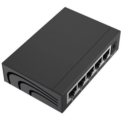 Switch Hama 5 Puertos Gigabit Ethernet No Administrado Escritorio Switch Hama 5 Puertos Gigabit Ethernet No Administrado Escritorio