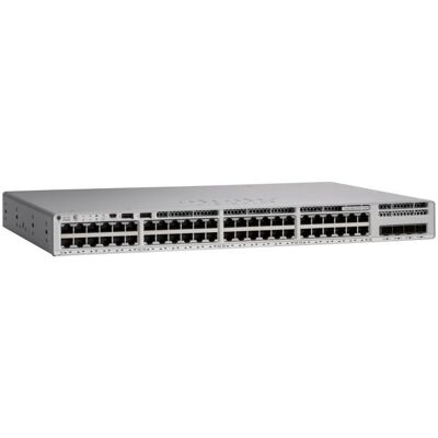 Conmutador gestionado Cisco Catalyst 9200L L3 48 puertos PoE+ Gigabit Ethernet empresarial Conmutador gestionado Cisco Catalyst 9200L L3 48 puertos PoE+ Gigabit Ethernet empresarial