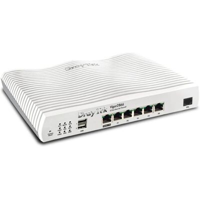 Router DrayTek Vigor 2866 G.fast Ethernet Gigabit 1 Gbps USB 2.0 Router DrayTek Vigor 2866 G.fast Ethernet Gigabit 1 Gbps USB 2.0