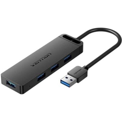 Hub Vention 6 puertos USB 3.0 5 Gbps modelo CHL-SCB2 con puerto alimentación Hub Vention 6 puertos USB 3.0 5 Gbps modelo CHL-SCB2 con puerto alimentación