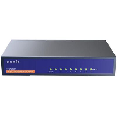 Tenda TEG1008D Switch 8 Puertos 10/100/1000Mbps Tenda TEG1008D Switch 8 Puertos 10/100/1000Mbps
