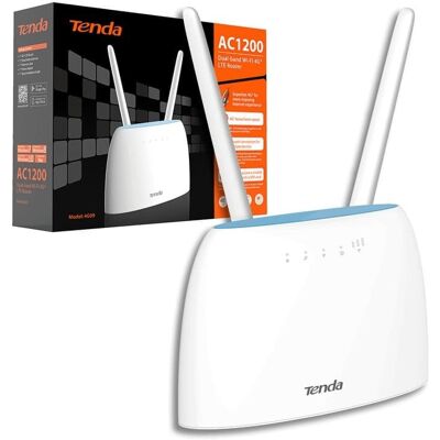 Tenda 4G09 Router WiFi Doble Banda AC1200 4G+ LTE Tenda 4G09 Router WiFi Doble Banda AC1200 4G+ LTE