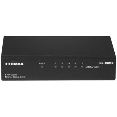 Edimax GS-1005E Switch 5 Puertos RJ-45 Gigabit Edimax GS-1005E Switch 5 Puertos RJ-45 Gigabit