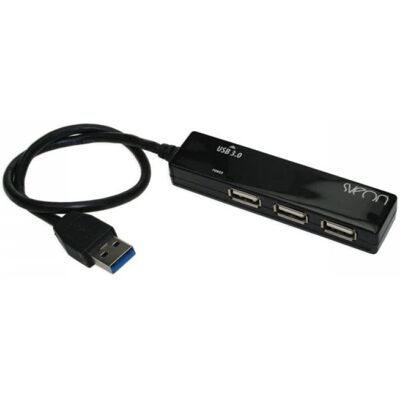 Hub USB Sveon SCT032 - 4 Puertos, Negro Hub USB Sveon SCT032 - 4 Puertos, Negro