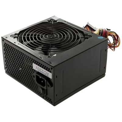 Fuente de alimentación iTek NBPS500K 500W ATX 20+4 pin Ventilador 12cm No modular Negra Fuente de alimentación iTek NBPS500K 500W ATX 20+4 pin Ventilador 12cm No modular Negra
