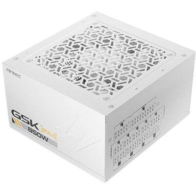 Fuente de Alimentación Antec GSK850 White 850W Certificación 80 PLUS Gold modular Fuente de Alimentación Antec GSK850 White 850W Certificación 80 PLUS Gold modular