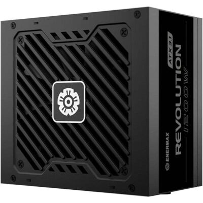 Fuente de alimentación ENERMAX Revolution ATX 3.1 1200W 80+ Gold PCIe 5.1 12V-2x6 DC-DC modular Fuente de alimentación ENERMAX Revolution ATX 3.1 1200W 80+ Gold PCIe 5.1 12V-2x6 DC-DC modular