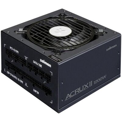 Fuente de Alimentación Zalman ACRUX II 1200W Certificación 80 PLUS Platinum modular Fuente de Alimentación Zalman ACRUX II 1200W Certificación 80 PLUS Platinum modular