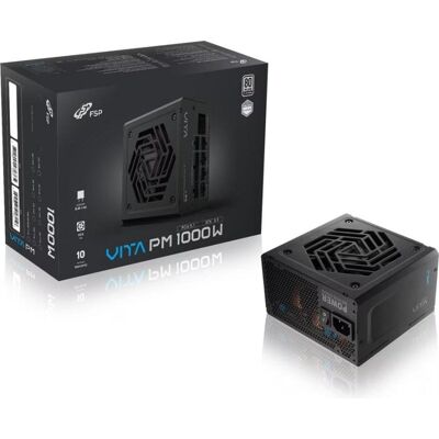 Fuente de Alimentación Fortron VITA PM 1000W Platinum modular silenciosa Fuente de Alimentación Fortron VITA PM 1000W Platinum modular silenciosa