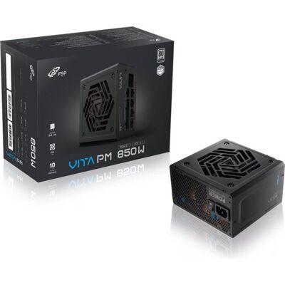 Fuente de Alimentación Fortron VITA PM 850W Platinum modular y silenciosa Fuente de Alimentación Fortron VITA PM 850W Platinum modular y silenciosa