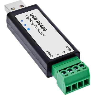 Convertidor InLine USB a Serie RS-232/RS-485 con Protección Convertidor InLine USB a Serie RS-232/RS-485 con Protección