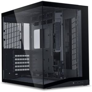 Lian-Li Caja para PC Lian Li O11 Dynamic Mini V2 Flow Negro aluminio y vidrio templado Lian-Li Caja para PC Lian Li O11 Dynamic Mini V2 Flow Negro aluminio y vidrio templado
