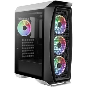 Aerocool Aero One Duo ARGB Cristal Templado USB 3.0 Blanca Aerocool Aero One Duo ARGB Cristal Templado USB 3.0 Blanca