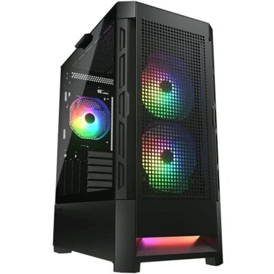 Cougar AirFace RGB Mid Tower Cristal Templado USB 3.0 Negra Cougar AirFace RGB Mid Tower Cristal Templado USB 3.0 Negra