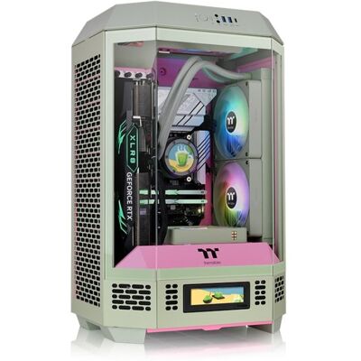Torre Thermaltake Micro ATX Ciruela SPCC 4 Ranuras Expansión Sin Fuente Torre Thermaltake Micro ATX Ciruela SPCC 4 Ranuras Expansión Sin Fuente