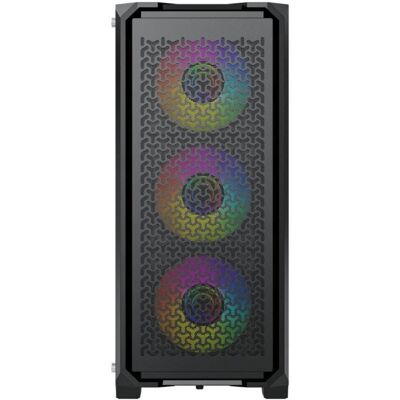 Caja PC Gaming Yeyian VAULT YCM-APVAU-G1 ATX Cristal Templado Acero Negro 4 Ventiladores Caja PC Gaming Yeyian VAULT YCM-APVAU-G1 ATX Cristal Templado Acero Negro 4 Ventiladores