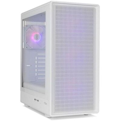 Semitorre NOX Infinity IOTA Mesh ARGB Blanco 4 Ventiladores Vidrio Templado Semitorre NOX Infinity IOTA Mesh ARGB Blanco 4 Ventiladores Vidrio Templado