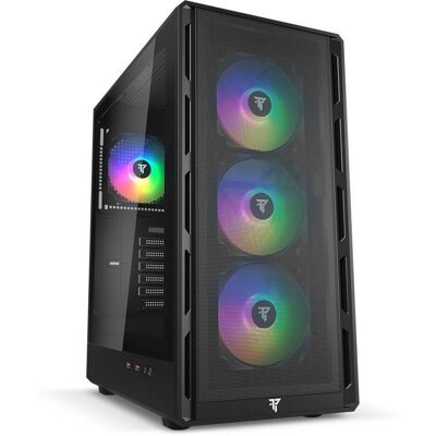Tempest Ironvale Caja PC ATX ARGB Mesh Negra Tempest Ironvale Caja PC ATX ARGB Mesh Negra