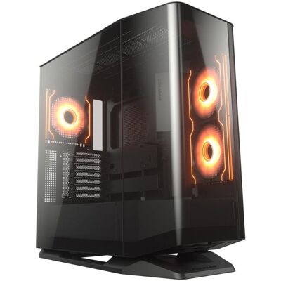 Carcasa Cougar FV270 RGB Negro Cristal Templado ATX E-ATX Midi Tower Carcasa Cougar FV270 RGB Negro Cristal Templado ATX E-ATX Midi Tower