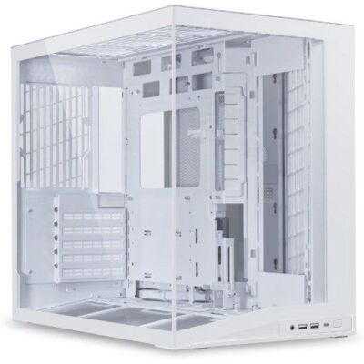 Lian-Li Caja PC Lian Li O11 Dynamic Mini V2 Flow Blanca aluminio vidrio ATX microATX Mini-ITX Lian-Li Caja PC Lian Li O11 Dynamic Mini V2 Flow Blanca aluminio vidrio ATX microATX Mini-ITX