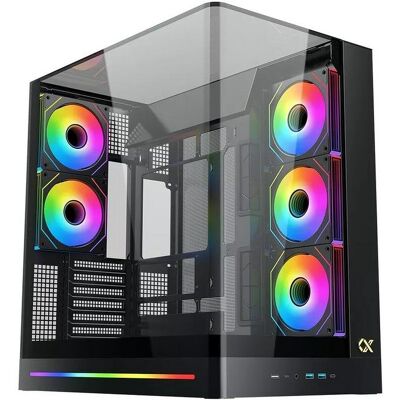 Caja torre Xigmatek Pano II cristal templado ARGB para gaming Caja torre Xigmatek Pano II cristal templado ARGB para gaming